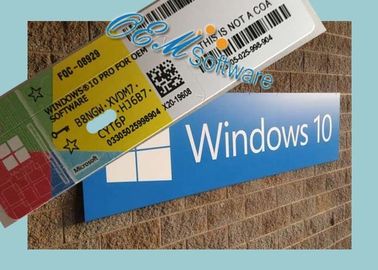 Clé de permis de professionnel de Windows 10 de forme de Digital/clé au détail de Windows 10 pro