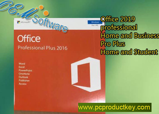 Pro Fpp clé originale du bureau 2016 PKC, bureau 2021 Pro plus plus la boîte principale au détail de Dvd