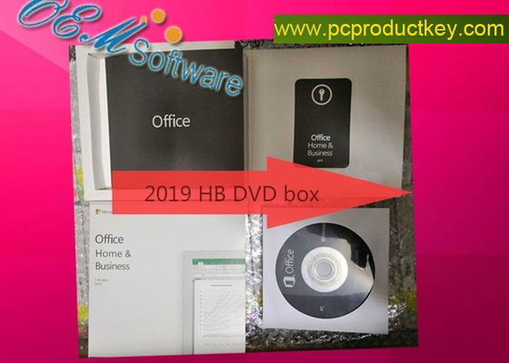 Activation 2019 en ligne de Pkc H&amp;B FPP Dvd de bureau de Windows de paquet de DVD de boîte principale du produit